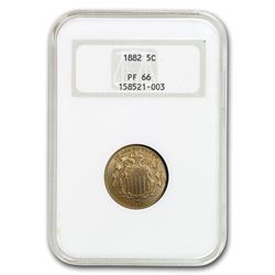 1882 Shield Nickel PF-66 NGC (Fatty Holder)