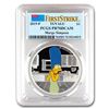 Image 1 : 2019 Tuvalu 1 oz Silver The Simpsons: Marge PR-70 PCGS (FS)