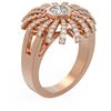 Image 1 : 1.5 ctw Diamond Ring 18K Rose Gold