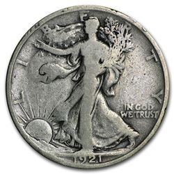 1921 Walking Liberty Half Dollar VG