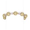 Image 1 : 5.3 ctw Diamond & Pearl Bracelet 18K Rose Gold