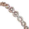Image 3 : 7.5 ctw Pear Cut Diamond Designer Bracelet 18K Rose Gold