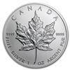 Image 1 : Canada 1 oz Silver Maple Leaf BU (Random Year)