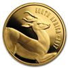 Image 1 : 2017 South Africa 1 oz Proof Gold Natura The Springbok