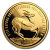 Image 2 : 2017 South Africa 1 oz Proof Gold Natura The Springbok