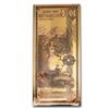 Image 2 : 10 Utah Goldback - Aurum Gold Foil Note (24k)