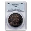 Image 1 : 1881 Trade Dollar PR-64 PCGS