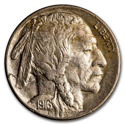 1916 Buffalo Nickel AU