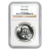 Image 1 : 1957-D Franklin Half Dollar MS-64 NGC (FBL)