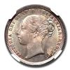Image 1 : 1872 Great Britain Silver Shilling Queen Victoria MS-65 NGC