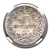 Image 2 : 1872 Great Britain Silver Shilling Queen Victoria MS-65 NGC
