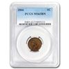Image 1 : 1866 Indian Head Cent MS-63 PCGS (Brown)