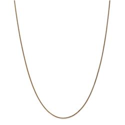 14k Gold 1.2 mm Diamond-cut Spiga Chain Necklace - 18 in.