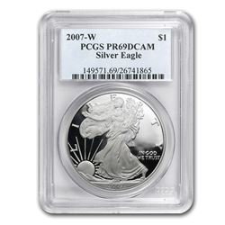 2007-W Proof Silver American Eagle PR-69 PCGS