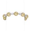 Image 1 : 5.3 ctw Diamond & Pearl Bracelet 18K White Gold