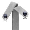Image 1 : Black Akoya Pearl Clip-On Earrings