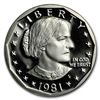 Image 1 : 1981-S Susan B. Anthony Dollar Gem Proof Type-2