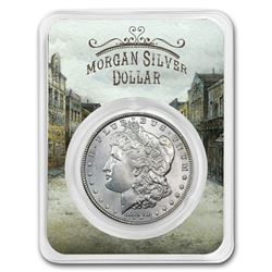 1878-1904 Morgan Silver Dollar Old Town Card BU (Random Year)
