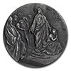 Image 1 : 2019 2 oz Silver Coin - Biblical Series (Cast the First Stone)
