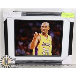 FRAMED KOBE BRYANT PHOTO
