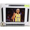Image 1 : FRAMED KOBE BRYANT PHOTO