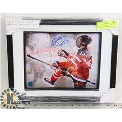 FRAMED CONNOR MCDAVID FACSIMILE AUTOGRAPH PHOTO