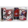 Image 1 : MCFARLANE RED WINGS BRETT HULL AND MONTREAL