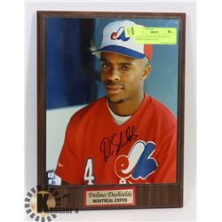 DELINO DESHIELDS MONTREAL EXPOS SIGNED 8 X 10