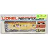 Image 1 : LIONEL UP BAY WINDOW CABOOSE 0 SCALE.