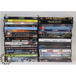 LOT OF MISCELLANEOUS DVDs