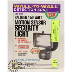 150 WATT HALOGEN MOTION SENSOR SECURITY LIGHT