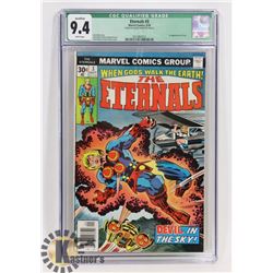 THE ETERNALS #3 QUALIFIED 9.4 COMIC