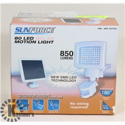 NEW SUNFORCE 80 LED SOLAR MOTION LIGHT