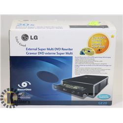 NEW LG EXTERNAL SUPER MULTI DVD