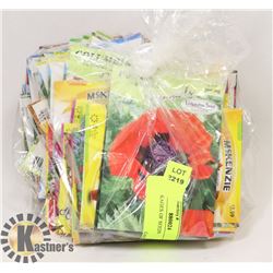 70 PACKAGES OF SEEDS