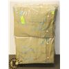 Image 1 : KING SIZE DUVET COVER, 1 BED SKIRT, 2 EURO PILLOW,