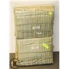 Image 1 : KING SIZE DUVET COVER, 1 BED SKIRT, 2 EURO PILLOW,
