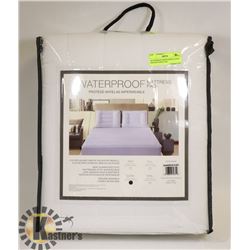 WATERPROOF MICROFIBER QUEEN SIZE MATTRESS PAD