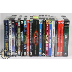 STACK OF MYSTERY PC GAMES POKER, ADVENTURE,