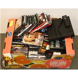 SYLVANIA DVD PLAYER 100 DVDS W/ REMOTE AND HOOKUPS