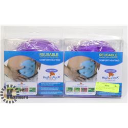 LOT OF 2 COMFORT HEAT PAD, REUSABLE