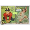 Image 1 : LOT OF 2 1940'S LIBERTY MAGAZINES MAY 5 1945 END