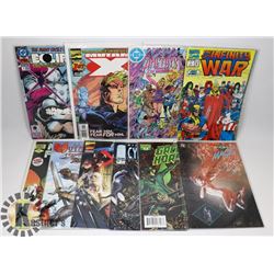 LOT OF 10 COLLECTORS COMICS ALL ARE # 1 ISSUES