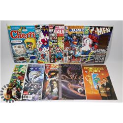 LOT OF 10 COLLECTORS COMICS X-MEN AND MORE