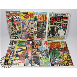 LOT OF 10 COLLECTORS COMICS SUPERMAN AND MORE