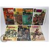 Image 1 : LOT OF 7 TARZAN AND TUROK COMICS