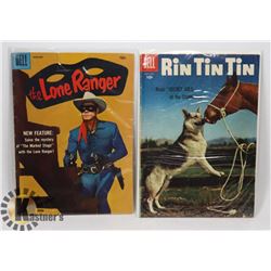 10 CENT COMICS LONE RANGER / RIN TIN TIN