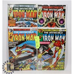 IRON MAN COMICS # 119 # 121 # 122 # 123