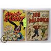 Image 1 : LOT OF TWO 10 CENT ATOMIC RABBIT #8 JOE PALOOKA #9