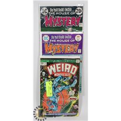 HORROR COMICS 20 AND 25 CENT